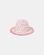 Pălărie de soare cu protecție UV 50+ - Sunny Flowers Multi - Little Dutch