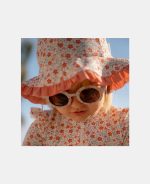 Pălărie de soare cu protecție UV 50+ - Sunny Flowers Multi - Little Dutch - imagine 7
