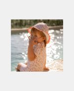 Pălărie de soare cu protecție UV 50+ - Sunny Flowers Multi - Little Dutch - imagine 9