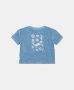 Set cu tricou și pantalon scurt - Ocean Sea Life / Ocean Blue - Little Dutch - imagine 5