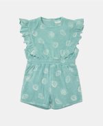 Salopetă pantalon - Ocean Treasures Surf Blue - Little Dutch - imagine 2