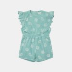 Salopetă pantalon - Ocean Treasures Surf Blue - Little Dutch