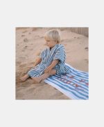 Prosop pentru plajă - Ocean Sea Life / Ocean Blue - Little Dutch - imagine 3