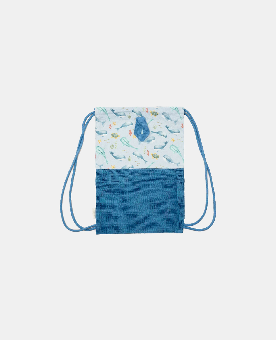 8721122575604.jpg Rucsac pentru plajă - Ocean Sea Life Multi Colour - Little Dutch - imagine 1