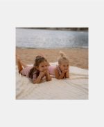 Prosop pentru plajă - Ocean Treasures Yellow - Little Dutch One size - imagine 7