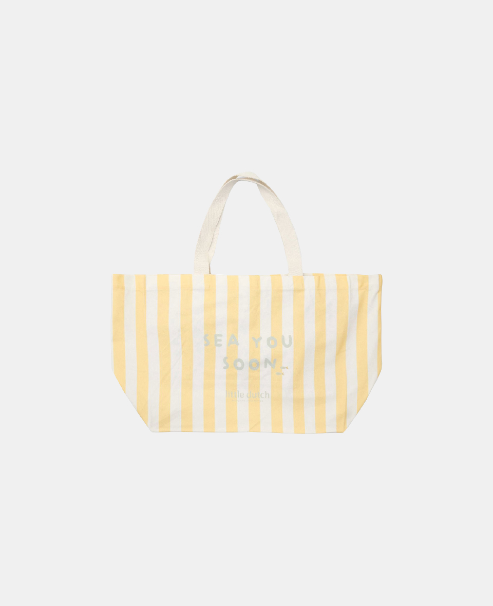 8721122575628.jpg Geantă pentru plajă - Ocean Tresure Yellow - Little Dutch One size - imagine 1