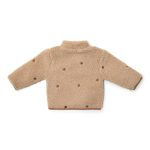 Jachetă din material Teddy - Taupe - Forest Friends - Little Dutch - imagine 2