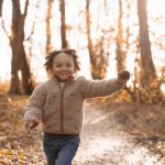 Jachetă din material Teddy - Taupe - Forest Friends - Little Dutch - imagine 8
