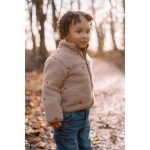Jachetă din material Teddy - Taupe - Forest Friends - Little Dutch - imagine 10