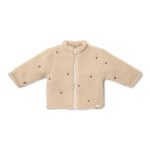 Jachetă din material teddy - Sand - Little Dutch