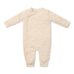 Salopetă din bumbac organic pentru bebeluși - Little Goose - Newborn Naturals - Little Dutch