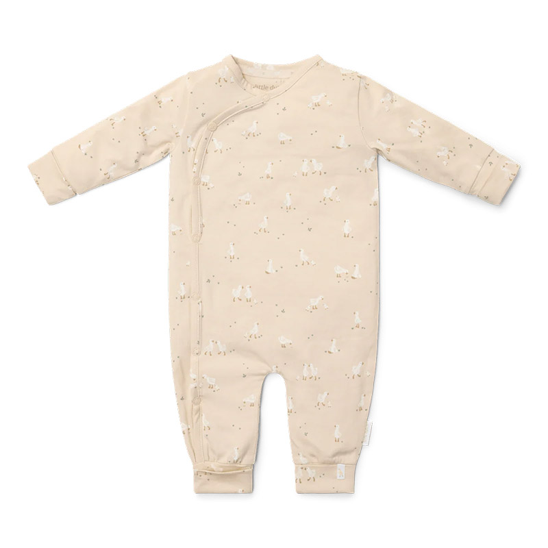 8721122583074.jpg Salopetă din bumbac organic pentru bebeluși - Little Goose - Newborn Naturals - Little Dutch - imagine 1