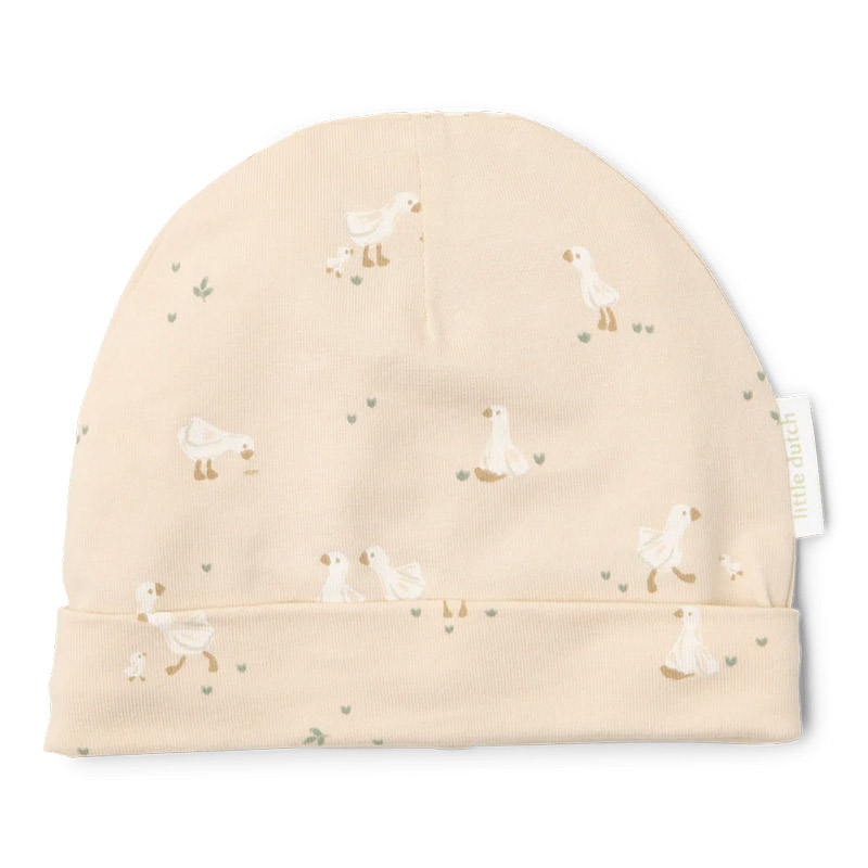 8721122583319.jpg Căciuliță din bumbac organic - Little Goose - Newborn Naturals - Little Dutch - imagine 1