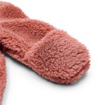 Salopetă căptușită cu glugă din material teddy - Pink Blush - Little Dutch - imagine 3