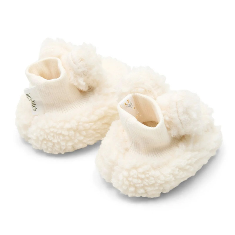 8721122583685.jpg Botoșei din material teddy - Off White - Little Dutch - imagine 1