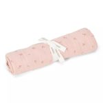 Muselină din bumbac organic - 120x120 cm - Pure Blossom - Little Dutch