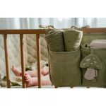 Muselină din bumbac organic - set 2 bucăți - 70x70 cm - Pure Sage - Little Dutch - imagine 4