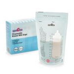 Pungi stocare lapte matern cu fermoar (30 buc.) SPECTRA - imagine 3