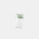 Borrn Biberon din silicon 240ml Green