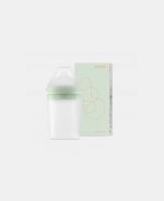 Borrn Biberon din silicon 240ml Green - imagine 3