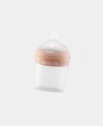 Borrn Biberon din silicon 150 ml Orange - imagine 2