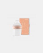 Borrn Biberon din silicon 150 ml Orange - imagine 3