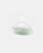 Borrn Tetină din silicon cu flux lent BPA free Anticolici Green - imagine 2