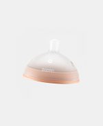 Borrn Tetină din silicon cu flux mediu BPA free Anticolici Orange - imagine 2