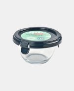 Beaba Recipient ermetic din sticlă Pyrex 200ml Dark Blue - imagine 2