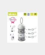 Beaba Recipient Lapte praf Grey - imagine 5