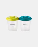 Beaba Set șase recipiente ermerice pentru hrana bebelușului 2x60ml 4x120ml - imagine 8