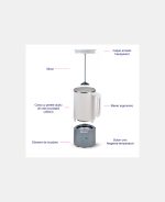 Beaba Preparator lapte MilkPrep White Grey - imagine 12