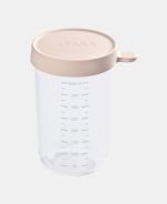 Beaba Recipient ermetic din sticlă 400ml Nude - imagine 2