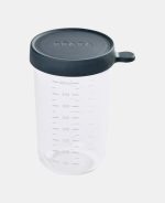 Beaba Recipient ermetic din sticlă 400ml Blue - imagine 2