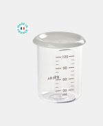 Beaba Recipient ermetic din Tritan 120ml Grey - imagine 2