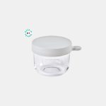 Beaba Recipient ermetic din sticlă 150ml Grey