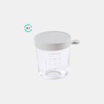 Beaba Recipient ermetic din sticlă 250ml Grey