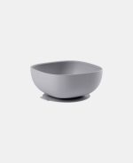 Beaba Bol din silicon cu ventuză Grey