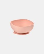 Beaba Bol din silicon cu ventuză Pink