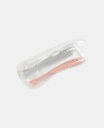 Beaba Set două lingurițe din silicon Pink - imagine 2