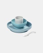 Set de masă din silicon cu patru piese Jungle - imagine 2