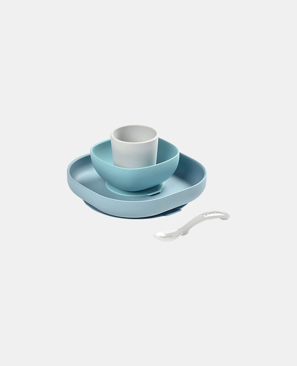 B913472.jpg Set de masă din silicon cu patru piese Jungle - imagine 1