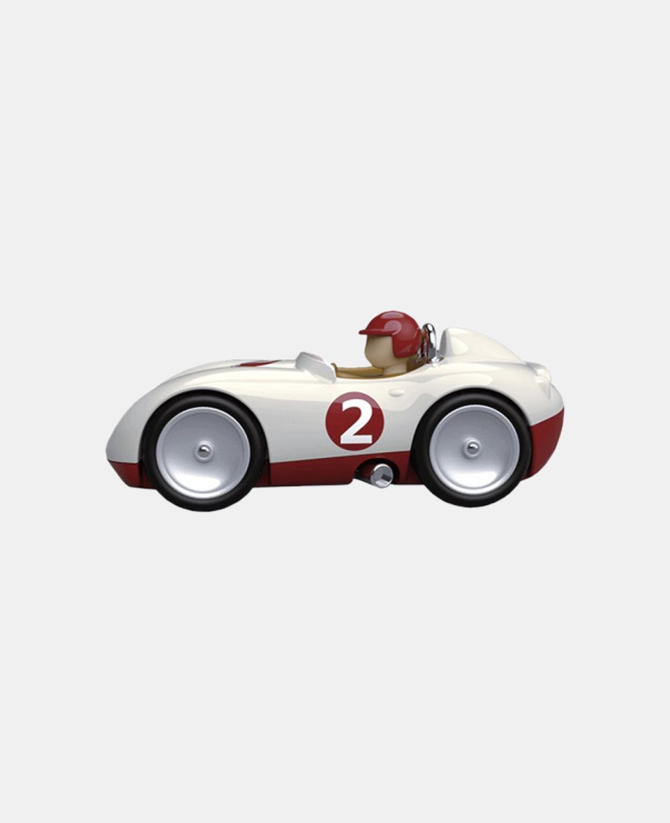 BA-487-3.jpg Baghera mașinuță Sports Car White - imagine 1