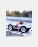 Baghera mașinuță Sports Car Silver - imagine 3