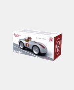 Baghera mașinuță Sports Car Silver - imagine 5