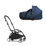 Stokke YOYO3 cadru negru și landou pentru căruciorul Babyzen YOYO² Navy Blue
