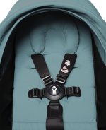Cărucior Babyzen YOYO² pentru nou născuți cu cadru negru și pachet 0+ aqua - imagine 4