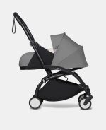 Babyzen YOYO² pentru nou născuți cu cadru negru și pachet 0+ grey - imagine 2