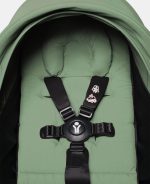 Cărucior Babyzen YOYO² pentru nou născuți cu cadru negru și pachet 0+ peppermint - imagine 3