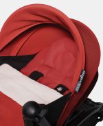 Cărucior Babyzen YOYO² pentru nou născuți cu cadru negru și pachet 0+ red - imagine 3